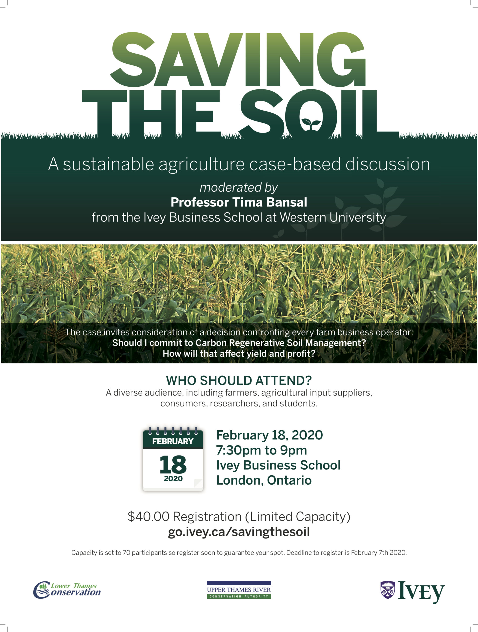 Saving the Soil a sustainable agriculture casebased discussion